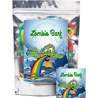 Zombie Barf Rainbow Lace Licorice Mixed Fruit Flavored Strings Fun Unique Halloween Candy Gag Gift For Birthday Girls, Boys, Kids & Teens (5.5 Ounces)
