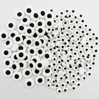 Halloween Small Candy Edible Eyeballs Big Eyes Sprinkle Cake Cupcake Toppers Dessert Cookie Decorations Party Supplies 2 Bottles 6.9Oz
