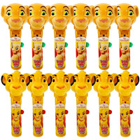 Pop Ups! Lion King Lollipop Holder | Collectable Lion King Toy Lollipop Case |Lion King Party Favors For Halloween, Goodie Bags, Piata Candy, Game Prizes | Bulk Set Of 12 | Lollipops Included