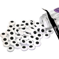 Large Edible Eyes For Decorating Large Candy Eyes Big Edible Eyes Large Eyeball Sprinkles Large Candy Eyeballs Edible Large Googly Eyes Kosher Halloween Eyes Sprinkles 2.65 Oz With Tweezers