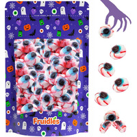 Fruidles Halloween Spooky Eyeballs Gummi Candy, Delicious Assorted Colors & Fruit Flavors Gummies (2 Pounds)