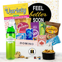 Get Well Soon Gift Basket: Care Package For A Sick Friend - Get Well Soon Gifts For Men And Sick Care Package For Sick Friend (Vibrant Splash: Feel Better Soon)