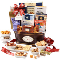 Broadway Basketeers Thank You Gift Basket Send Your Appreciation With This Beautiful Display Basket. Enjoy The Large Assortment Of Sweets And Savory Treats, Perfect For Mom Dad Friends
