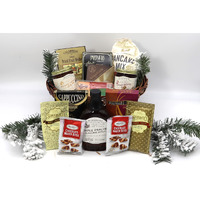 Gift Basket Village - Country Christmas Breakfast Basket - A Christmas Morning Breakfast Kit Friends Or Family (Medium), 9 Pound