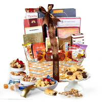Broadway Basketeers Condolences Gourmet Gift Basket, Kosher Sympathy Food Gift Baskets For Delivery, Perfect Care Package Box Or Assorted Snack Gifts For Bereavement, Loss, Funeral, Or Shiva