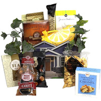 Gift Basket Village - Housewarming Or Moving Day Gourmet Gift Basket: Assorted Snacks, Drinks, And Treats, Perfect Welcome Home Gift, Handcrafted In The Usa
