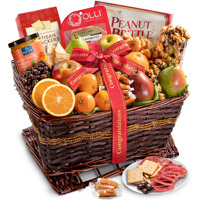 A Gift Inside Congratulations Sweet & Savory Farmstead Gift Basket