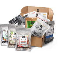 People's Choice Beef Jerky - Jerky Box - One Of Everything - Gift For Dad - Protein Snacks Military Care Package - Husband Christmas Gifts - Meat Snack Sampler Gift Basket - 12 Bags