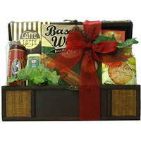 Gift Basket Village - Home Run Baseball Themed Gift Basket: Gourmet Cheese, Crackers, Coffee, And More, Perfect For Sports Fans, Handcrafted In The Usa