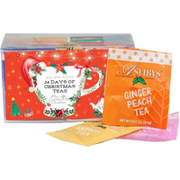 24 Days Of Christmas Advent Tea Calendar Holiday Collection - 24 Individual Bags Of Tea Gift Set