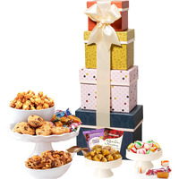 Broadway Basketeers Gourmet Gift Basket For Families, College, Chocolate Food Delivery For Birthdays, Appreciation, Thank You, Get Well Soon, Sympathy, Care Package