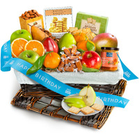 A Gift Inside Happy Birthday Classic Deluxe Fruit Basket
