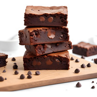 Davids Cookies Gluten-Free Chocolate Chip Brownies 9 Pack - Decadent Fresh Baked Gourmet Brownie Basket Treats - Great For Sharing And Gifting - Ideal Gourmet Food Gift, Healthy Snacks For Everyone