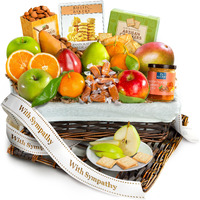 A Gift Inside Sympathy Classic Deluxe Fruit Basket