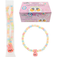 Fusion Select 36 Candy Necklace - Multi-Color Edible Jewelry For Birthday, Holiday, & Easter Party Favors, Goodie Bags, Kids' Gift Basket Fillers - Bulk Candy Beads, Stretchable String