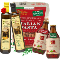 Papa Vince Italian Food Gift Basket Gourmet - Gifts For Italians Crafted In Italy From Locally Sourced Organic Ingredients By Our Family In Sicily, Italy.