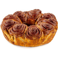 Cinnamon Babka Cake | Valentines Gift Basket | Traditional Hungarian Cinnamon Babka Bread | Holiday Gourmet Cookie Gift | Christmas Thanksgiving | 2 Lb Stern's Bakery (Cinnamon Babka)