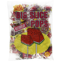 Big Slice Lollipops Watermelon Flavor (48 Count)