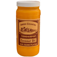 Amish Country Popcorn | Coconut Oil | Vegan, Tree Nut And Peanut Free | Old Fashioned, Non-Gmo And Gluten Free (15 Oz)