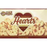 Valley Lahvosh Hearts Crackers 4.5 Oz (Pack Of 4)