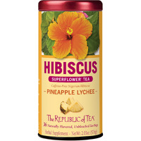 The Republic Of Tea, Pineapple Lychee Hibiscus, 36-Count