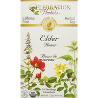 Celebration+Herbals+Organic+Elder+Flower+Tea+Bags+24+Count