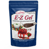 Cornaby's E-Z Gel Instant Food Thickener, 16Oz. (Pack Of 1) | Gluten-Free, Non-Gmo, All-Natural, Instant Food Starch Granules For Thickening Sauces, Soups, Gravy, Desserts, Salad Dressing, And More!