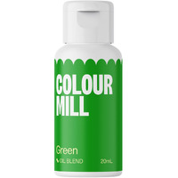 Colour Mill Oil-Based Food Coloring, 20 Milliliters Christmas Green