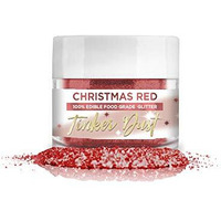 Bakell Christmas Red Tinker Dust, 5 Gram | Kosher Certified | 100% Edible Glitter | Cakes, Cupcakes, Cake Pops, Drinks, Glitter & Dusts (Christmas Red)