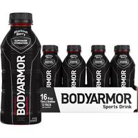 Bodyarmor Sports Drink Sports Beverage, Blackout Berry, Coconut Water Hydration, Natural Flavors With Vitamins, Potassium-Packed Electrolytes, Perfect For Athletes, 16 Fl Oz (Pack Of 12)