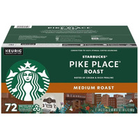 Starbucks Coffee K-Cup Pods, Pike Place,72 Count(Pack Of 1)