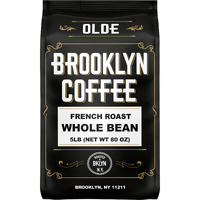 Brooklyn Coffee Whole Bean, French Dark Roast (5Lb) Silky Smooth, Bold, Balanced - Fresh Bulk Coffee Beans Roasted Weekly In Nyc