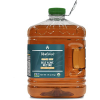 Blue Green Organics, Agave Syrup, Agave Gallon, Agave, Gluten Free, Organic, Sweetener, Teas, Coffees, Pancakes Or Any Baked Good, Family-Friendly, Sugar Substitute, Light, 176 Oz