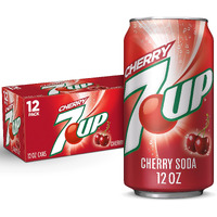 7Up Cherry Flavored Soda, 12 Fl Oz Cans (Pack Of 12)