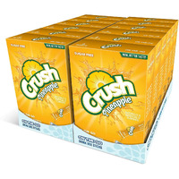 Crush- Powder Drink Mix - Sugar Free & Delicious (Pineapple, 72 Sticks)
