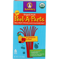 Annies Homegrown Fruit Snack/Fruit Punch 3.3 Oz Pack Of 8