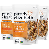 Purely Elizabeth, Pumpkin Cinnamon, Ancient Grain Granola, Gluten-Free, Non-Gmo, 12 Ounce (Pack Of 3)