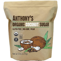 Anthonys Organic Coconut Sugar 5Lbs, Non-Gmo And Gluten Free