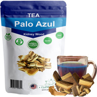 Kidney Wood (4Oz), Palo Azul (55-60 Cups Aprox), Blue Stick Tea Teatox, Non-Gmo, Gluten-Free Tea Bark, Natural Kidney Cleanse, Palo Azul Tea, Packaged In The Usa, Resealable Bag (4 Ounces).