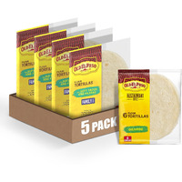 Old El Paso Restaurant Style Grande Flour Tortillas, 6-Count (Pack Of 5)