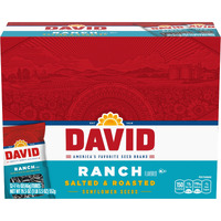 David Roasted And Salted Ranch Sunflower Seeds, 1.625 Oz, 12 Pack