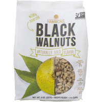 Hammons Black Walnuts, Recipe Ready, 8 Oz, Highest Protein Nut, Heart Healthy, Non-Gmo, Naturally Gluten-Free, Top Keto Nut (Packaging May Vary)