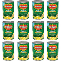 Del Monte Canned Harvest Select Fresh Cut Whole Kernel Sweet Gold & White Corn, 15.25 Ounce (Pack Of 12)