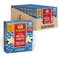 Sun-Maid Vanilla Yogurt Coated Raisins - (80 Pack) 0.5 Oz Mini Snack-Size Box - Yogurt Covered Dried Fruit Snack For Lunches And Snacks
