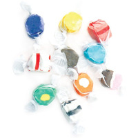 Sweet Candy Original Salt Water Taffy Assortment - Delicious Chewy Candy - Individually Wrapped - Classic Nostalgic Candies- 3Lb - Assorted - Approximately 210 Pieces