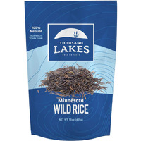 Thousand Lakes Minnesota Grown Wild Rice - 15 Ounces | 100% Wild Rice | All Natural