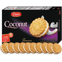 Dare Coconut Creme Filled Cookie, Peanut Free, 10.2 Ounces (Pack Of 12)