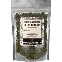 Soeos Green Peppercorns, 4Oz(113G), Authentic Sichuan Green Peppercorns, Numbing And Tingle Effect, Less Seeds, Strong Flavor, Essential For Mapo Tofu, Kung Pao Chicken And Asine Cusine