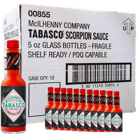 Tabasco Scorpion Hot Sauce 5 Ounce (Case Of 12)