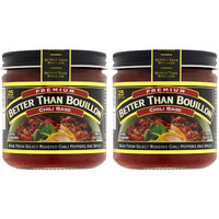 Better Than Bouillon Chili Base, Made From Select Roasted Chili Peppers & Spices, Blendable Base For Added Flavor, 8-Ounce Jar (Pack Of 2)